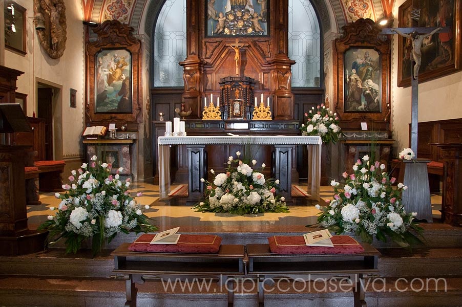 addobbi floreali chiesa Sacro Monte di Orta addobbi floreali chiesa Sacro Monte di Orta
