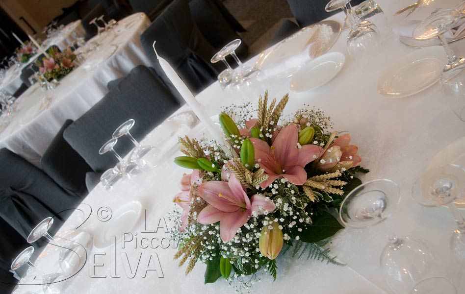 centrotavola con candele, matrimonio Hotel San Rocco centrotavola con candele, matrimonio Hotel San Rocco