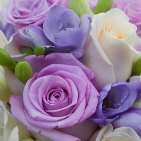 fiori matrimonio viola